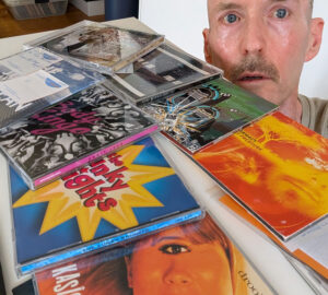Collage of CDs played on 25-06-02