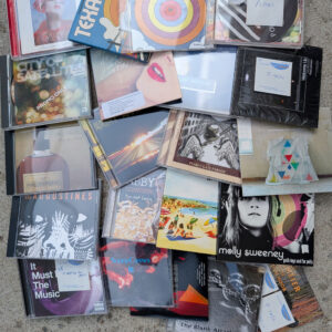 Collage of CDs played on 26-07-21